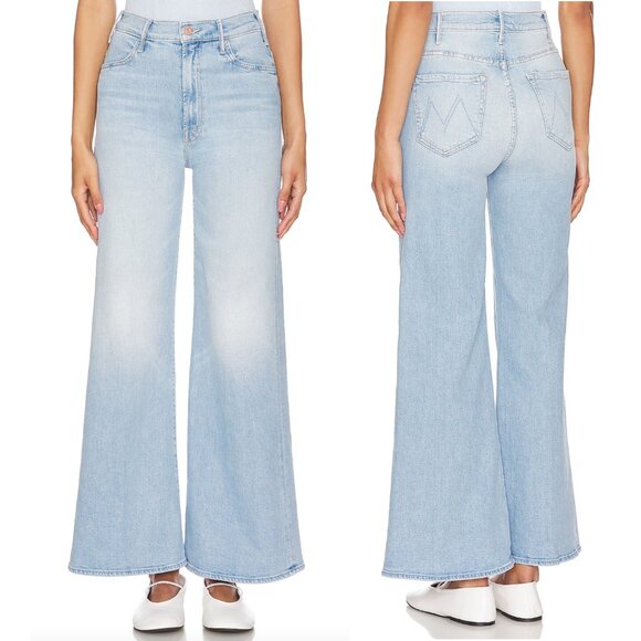 MOTHER The Hustler Roller Flood Jeans Size 32 NWT - Picture 1 of 6